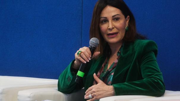 <p>Italiens Tourismusministerin Daniela Santanché, hier in einer Gesprächsrunde, soll wegen betrügerischen Konkurses vor Gericht kommen.</p>