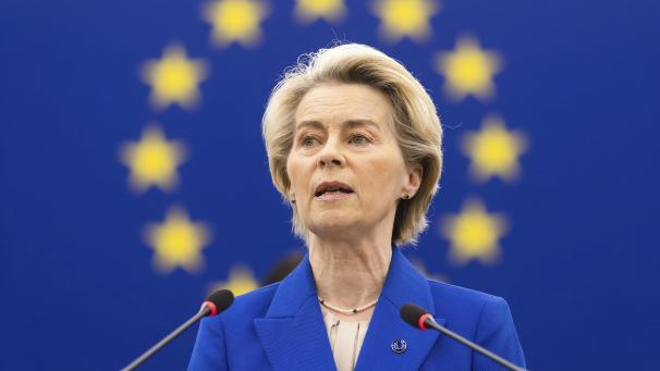<p>Unter Beschuss: Ursula von der Leyen</p>