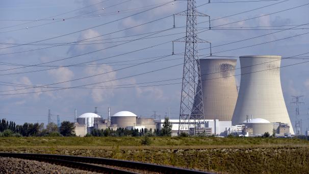 <p>Ein Blick auf das Atomkraftwerk in Doel</p>