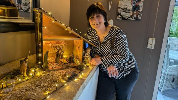 <p>Corinna Jacobs kümmert sich zusammen mit Bernadette Wertz schon seit über 20 Jahren um die Organisation von Krippenspielen in der Gemeinde Kelmis und darüber hinaus.</p>