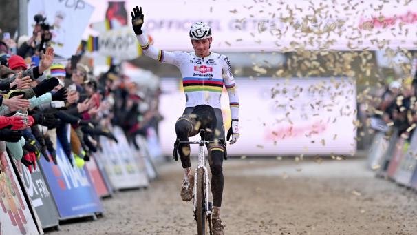 <p>Mathieu Van der Poel war am Sonntag erneut erfolgreich.</p>