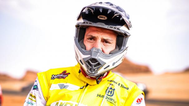 <p>Regionalteilnehmer Jérôme Martini ist der einzige belgische Motorradpilot bei der Dakar.</p>