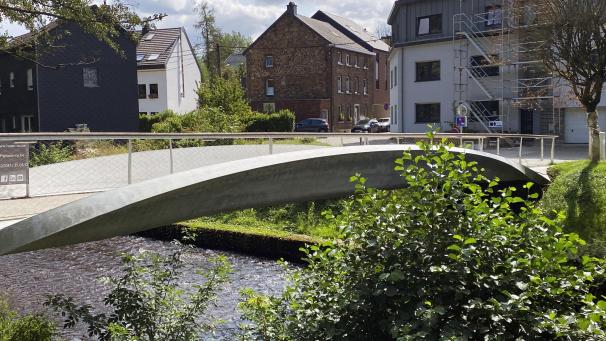 <p>Vier neue Brücken werden in Eupen eingeweiht.</p>