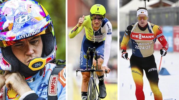 <p>Drei, die das Jahr 2024 geprägt haben: Thierry Neuville, Laurenz Rex und Thierry Langer (v.l.n.r.)</p>