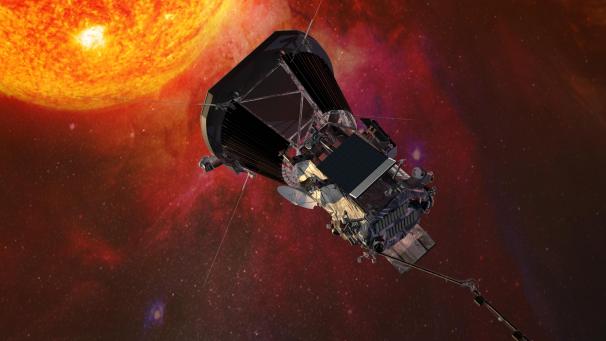 <p>Die im August gestartete Sonde „Parker Solar Probe“ der US-Raumfahrtbehörde ist so nahe an die Sonne herangekommen wie kein anderes Raumschiff zuvor.</p>