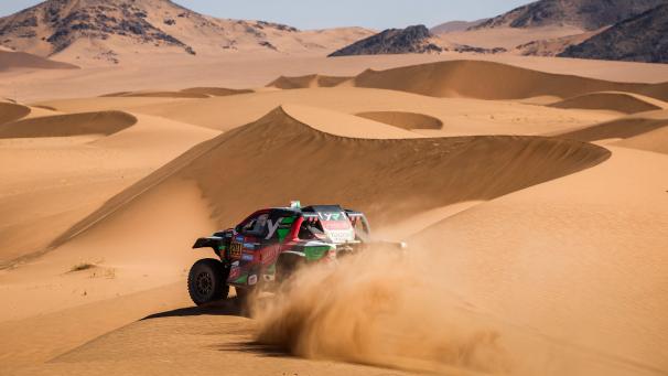 <p>Yazeed Al-Rajhi in Aktion</p>