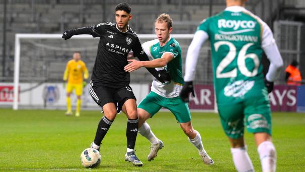 <p>Die AS Eupen (hier Emrehan Gedikli) trifft am Freitag auf Lokeren-Temse.</p>