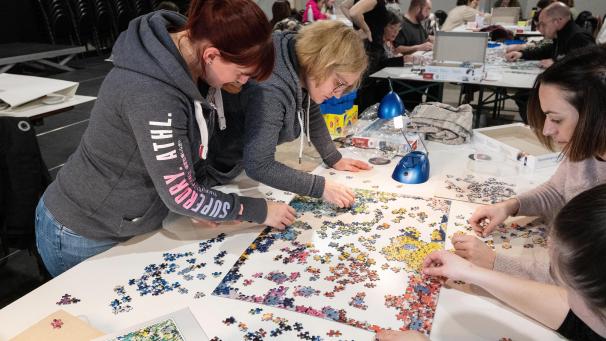 <p>In Oudler stehen Puzzles hoch im Kurs.</p>