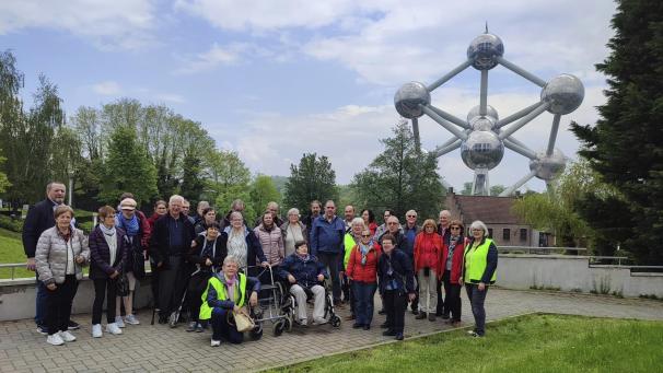 <p>Reisen und Tagesausflüge sind ein fester Bestandteil des Programms von Alteo, wie hier in der Hauptstadt Brüssel zu sehen, mit dem Atomium im Hintergrund.</p>