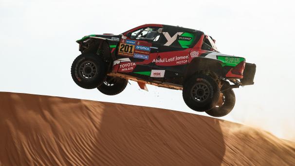 <p>Yazeed Al-Rajhi und Timo Gottschalk nehmen den Gesamtsieg ins Visier.</p>
