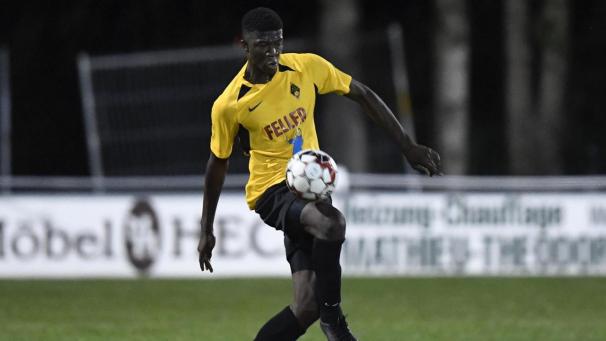 <p>Dian Sow (hier im Trikot des KFC Weywertz) wechselt im Sommer zur Union Kelmis.</p>