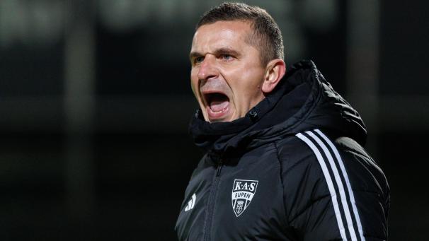 <p>AS-Cheftrainer Mersad Selimbegovic</p>