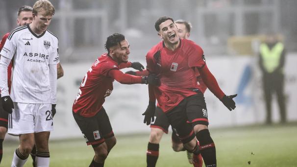 <p>Kaum auf dem Platz, schon der „Matchwinner“: Soufiane Benjdida erzielte nach gut einer Stunde den einzigen Treffer.</p>