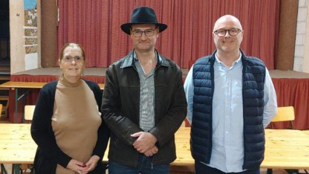 <p>Das Podium der letzten belgischen Meisterschaft (v.l.n.r.): Renate Tychon (2. Platz), Meister Daniel Crasson und Peter Lejeune (3. Platz).</p>
