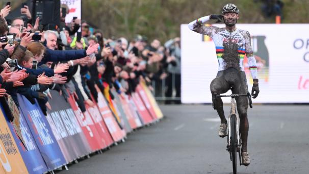 <p>Van Der Poel Mathieu war am Samstag erfolgreich.</p>