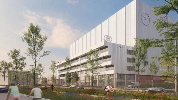 <p>Ein Blick auf das neue Logistikzentrum am Standort der Zentralwerkstatt in Mechelen.</p>