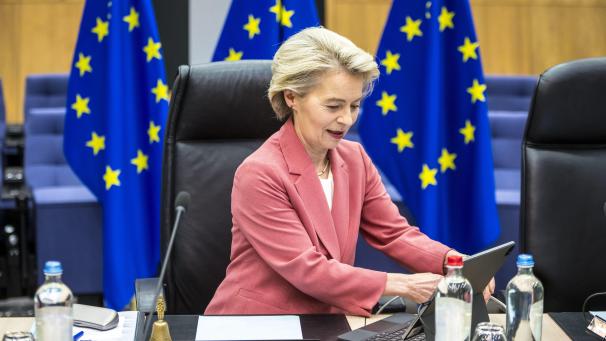 <p>EU-Kommissionspräsidentin Ursula von der Leyen</p>