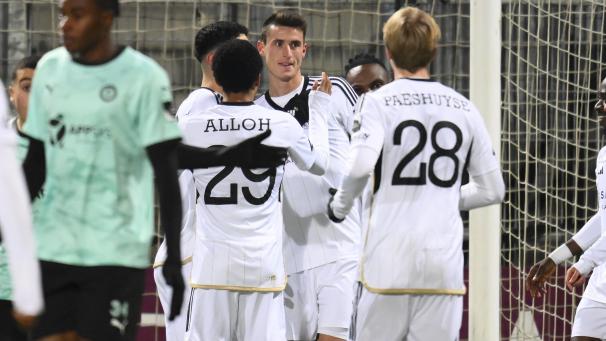 <p>Ein Tor, eine Vorlage: Yentl Van Genechten gehörte am Samstag zu den Matchwinnern.</p>