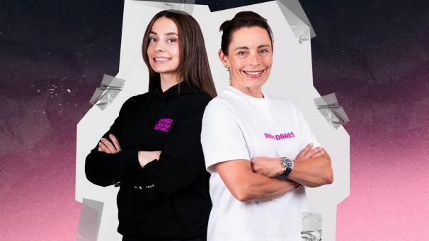 <p>Vanina Ickx (rechts) und Marta Garcia</p>