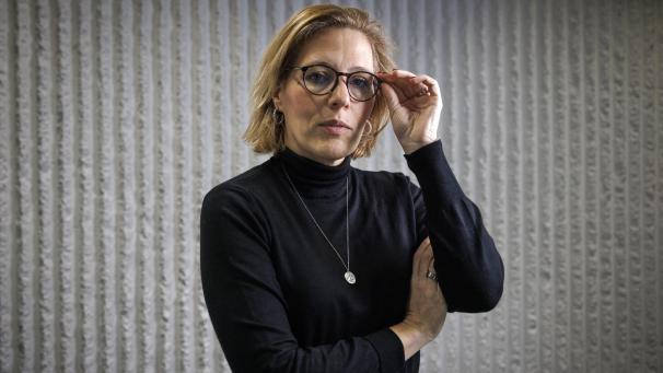 <p>Drogenkommissarin Ine Van Wymersch</p>