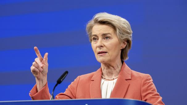 <p>Die Präsidentin der Europäischen Kommission, Ursula von der Leyen</p>