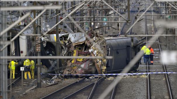 <p>Bei dem Zugunglück in Buizingen am 15. Februar 2010 kamen 19 Personen ums Leben.</p>
