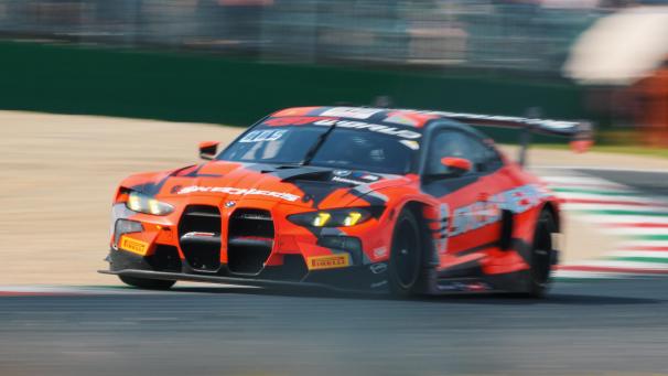 <p>Der BMW M4 GT3 des Lütticher Teams WRT mit dem Trio Weerts-de Wilde-Van der Linde</p>