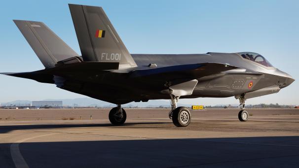 <p>Belgischer F-35-Kampfjet bei Übungsflügen in Arizona. Die Erweiterung der F-35-Flotte ist Teil eines umfassenden Investitionspakets, das insgesamt 36 Milliarden Euro umfassen soll.</p>
