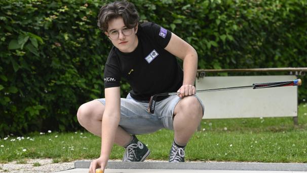 <p>Mia Mockel, aktuell Platz neun auf der Minigolf-Weltrangliste, stand bereits mit drei Jahren auf dem Platz.</p>