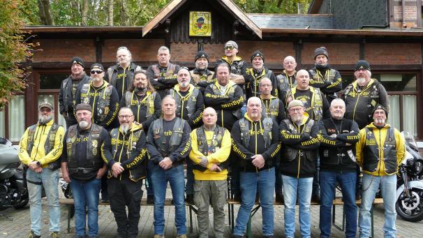 <p>Gruppenbild ohne Dame: Fast 30 Biker sind im MC Speedy’s organisiert. Der Club wird im Juni 50 Jahre alt.</p>