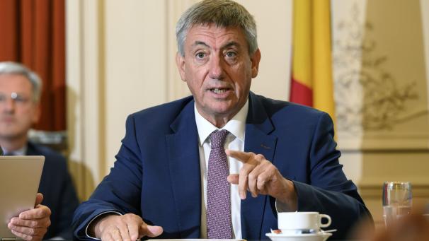 <p>Föderalminister Jan Jambon</p>