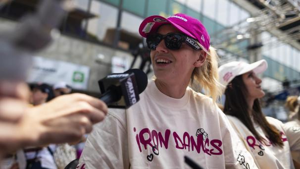 <p>Auch Sarah Bovy freut sich auf die 24 Stunden von Le Mans.</p>