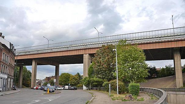 <p>Das Viadukt von Lambermont wird derzeit saniert.</p>