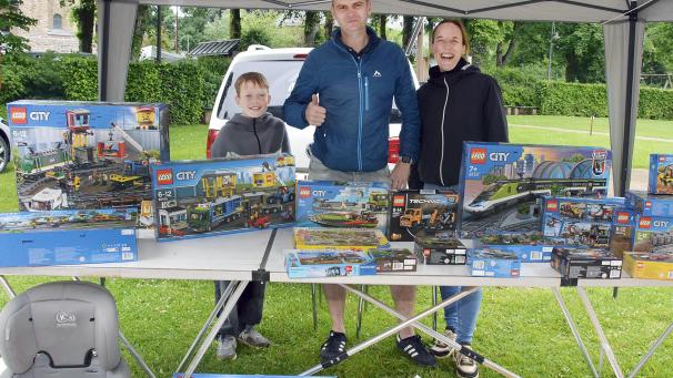 <p>Legoteile und Puzzlespiele fanden guten Absatz.</p>