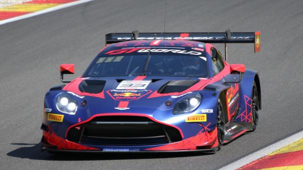 <p>Max Verstappen bei den Testfahrten in Spa-Francorchamps</p>
