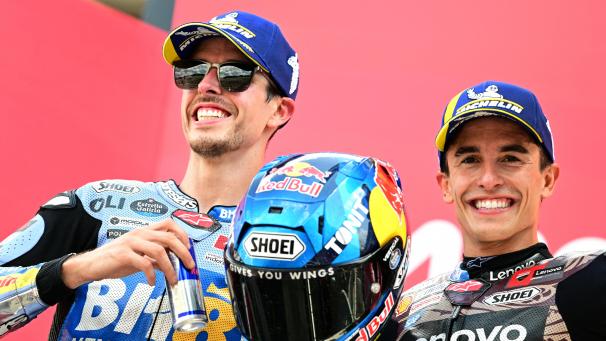 <p>Marc und Álex Márquez durften wieder jubeln.</p>