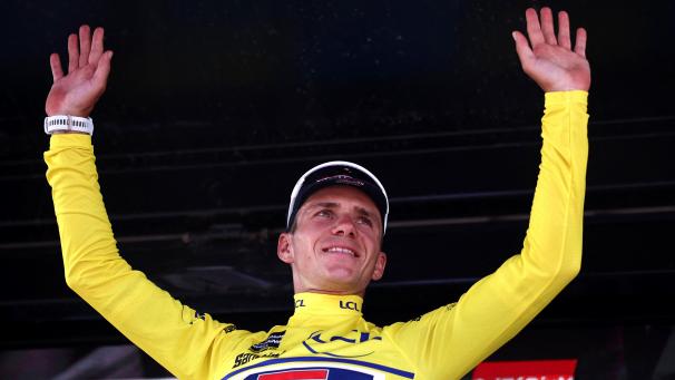 <p>Evenepoel greift nach Gold: In Brasschaat soll der nächste Meistertitel folgen.</p>