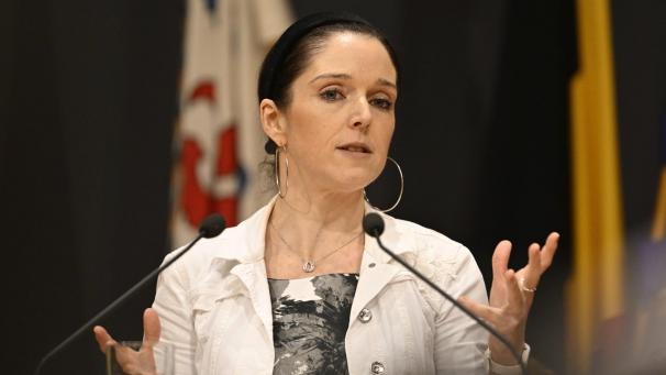 <p>Fabienne Colling, die Fraktionsvorsitzende von Ecolo im Parlament der DG: „Vertrauen gewinnt man nicht durch Parolen, sondern durch konkrete Arbeit.“</p>
