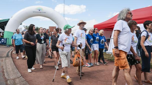 <p>Beim Lauf für das Leben wurden wieder fleißig Spenden gesammelt.</p>