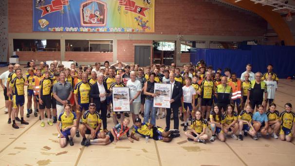 <p>Die 150 Teilnehmer der FairPlay Tour trafen am Donnerstag in Bütgenbach ein.</p>
