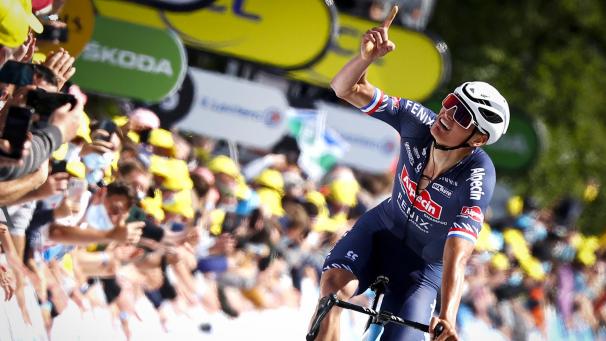 <p>Im Juni 2021 siegte Mathieu van der Poel an der Mur-de-Bretagne.</p>