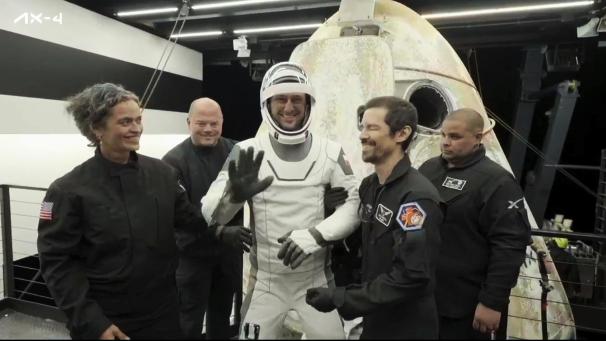 <p>Nach gut zwei Wochen an Bord der Internationalen Raumstation ISS ist die private „Axiom-4“-Astronautencrew wieder auf der Erde.</p>