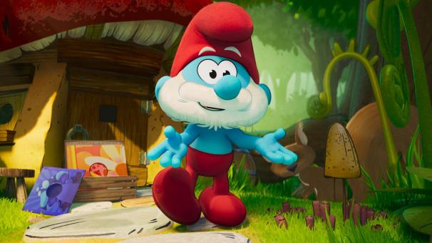 <p>Papa Schlumpf wird im neuen Kino-Film der Schlümpfe entführt.</p>