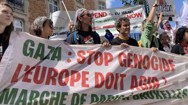<p>In einer gemeinsamen Erklärung haben 25 Staaten, darunter Belgien, Frankreich, das Vereinigte Königreich, Kanada und Japan, am Montag das sofortige Ende der Kriegshandlungen im Gazastreifen gefordert.</p>