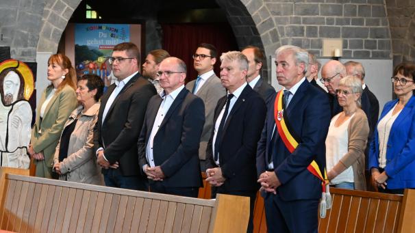 <p>Beim Te Deum waren das Gemeindekollegium sowie zahlreiche Vertreter aus Politik und Gesellschaft anwesend.</p>