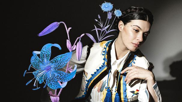 <p>Die ukrainische Sängerin Ganna Gryniva präsentiert bem Gouvy Jazz &amp; Blues Festival einen Mix aus Folklore und Modern Jazz.</p>