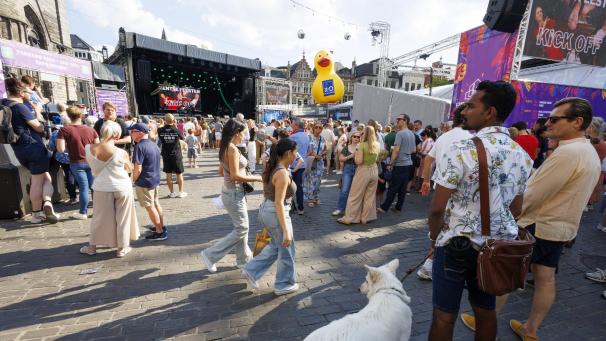 <p>Gent feiert gelassen: Etwas weniger Andrang, aber große Zufriedenheit.</p>