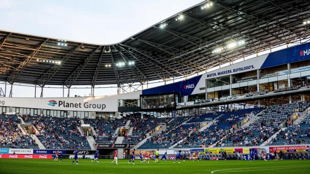 <p>Ein Blick in die Genter Planet Group Arena</p>