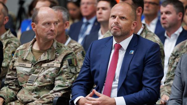 <p>Verteidigungsminister Theo Francken</p>