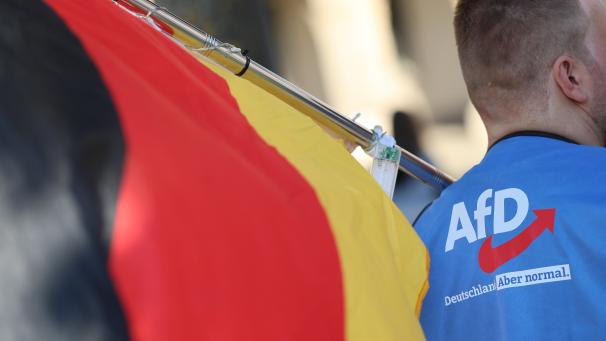 <p>Die AfD ist weiter im Aufschwung.</p>
